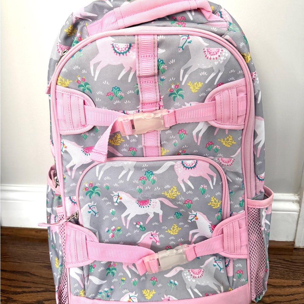 Pottery Barn Kids Unicorn Theme Rolling Backpack